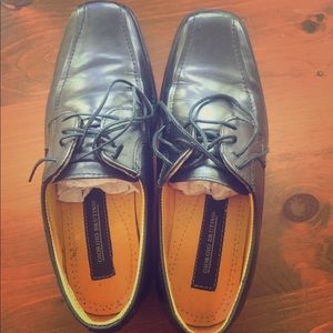 Giorgio Brutini Black Leather Dress Shoes